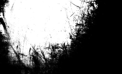 Scratched and Cracked Grunge Urban Background Texture Vector. Dust Overlay Distress Grainy Grungy Effect. Distressed Backdrop Vector Illustration. Isolated Black on White Background. EPS 10.