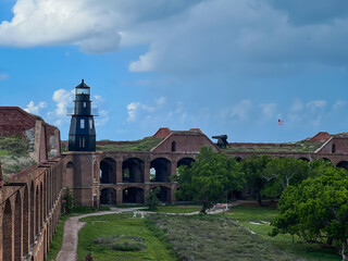 Dry Tortugas National Park off the coast of Key West in the Florida Keys