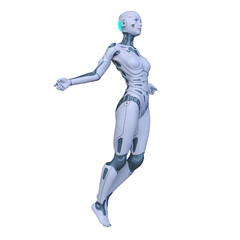 女性サイボーグ