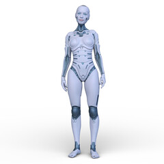 女性サイボーグ