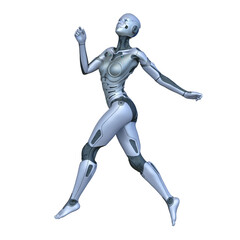 女性サイボーグ