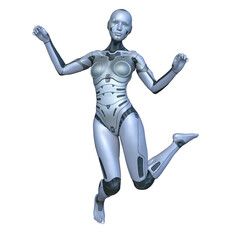 女性サイボーグ