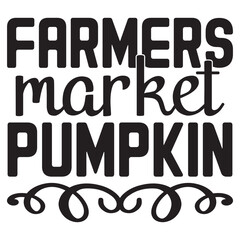 Obraz premium Farmers Market Pumpkin