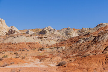 Scenic Landscape of the Grand Staircase-Escalante National Monument Utah