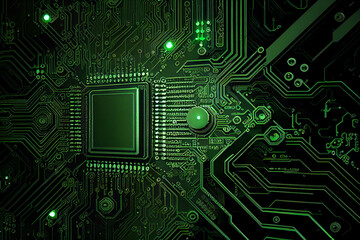 Electronic Circuit Board Background,generative ai