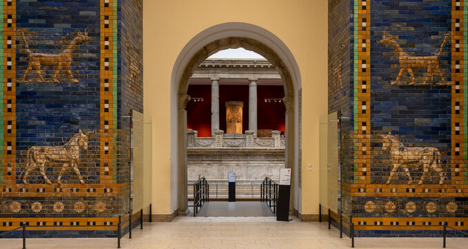 Ischtar Tor von Babylon Pergamonmuseum Berlin
