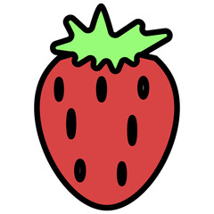 strawberry illustration