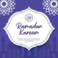 islamic patten ramadhan mubarak background