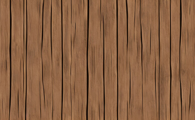 Fototapeta premium Wooden striped fiber textured background. Generative AI.