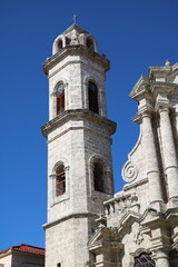 Cathedral of San Cristóbal in Havana, Cuba Caribbean