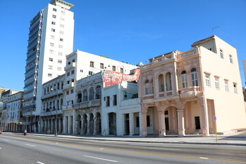 Fototapeta na wymiar Malecón in Havana, Cuba Caribbean