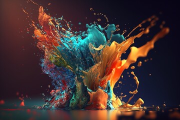 Splash Water Color