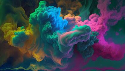Fototapeta na wymiar abstract background with smoke