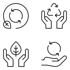 Environment Vector Line Icons