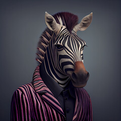 Zebra NFT Art