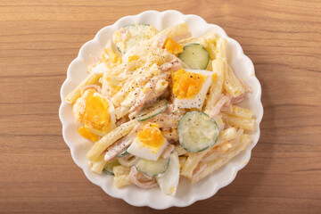 卵たっぷりマカロニサラダ