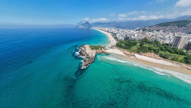 Praia de Ipanema - Vista a&eacute;rea