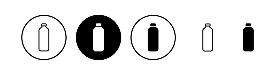Bottle icon vector illustration. bottle sign and symbol