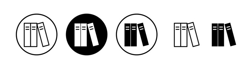 Library icon vector illustration. education sign and symbol