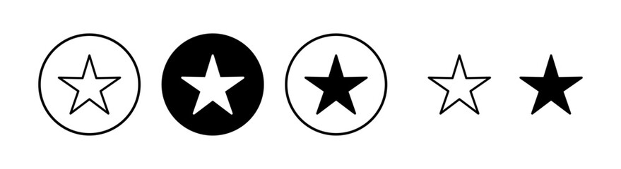 Star Icon vector illustration. rating sign and symbol. favourite star icon