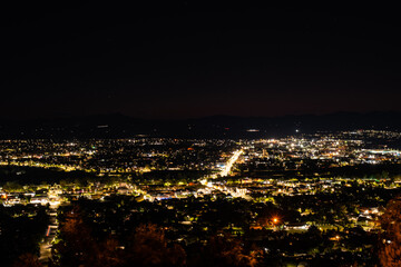 Lights of Tamworth from Oxley Scenic Lookout