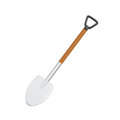 shovel  3d illustration