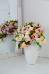 vase with flowers