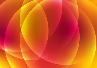 Abstract red orange light line curve dynamic surface background