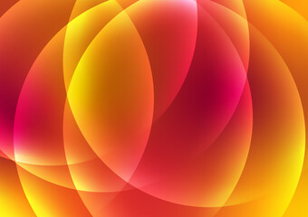 Abstract red orange light line curve dynamic surface background