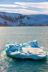 Iceberg in Svalbard Norway