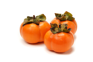 orange fresh persimmon