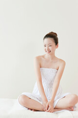 Obraz premium 若い女性
