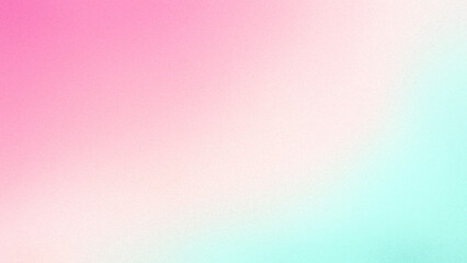 Pink yellow turquoise pastel gradient background, soft noise texture, copy space