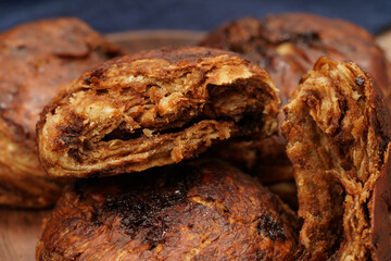 Fototapeta premium chinese food sweetened baked wheaten cake