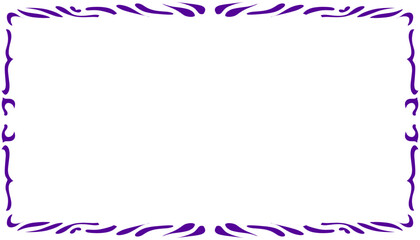 Purple color abstract illustration background frame border texture. Perfect for website wallpapers, posters, banners, book covers, invitation covers