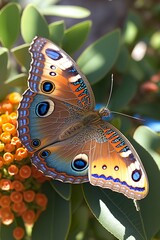 butterfly on leaf