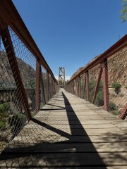 Fototapeta premium bridge over the river