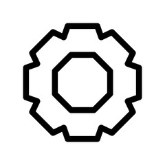 setting icon or logo isolated sign symbol vector illustration - high quality black style vector icons
