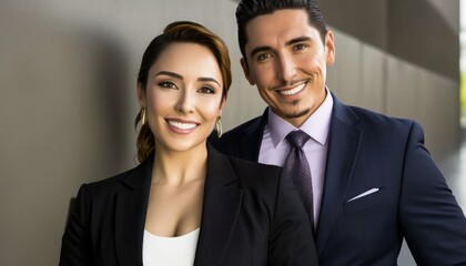 Empowering Confidence and Relationship in the Workplace: Celebrating National Couple's Day with Diversity Inclusivity in the Industry with Hispanic Economist Couple (generative AI