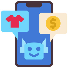 e commerce flat icon