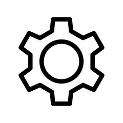 setting icon or logo isolated sign symbol vector illustration - high quality black style vector icons
