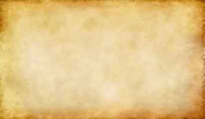 Old parchment background with brown edges. AI-Generated.