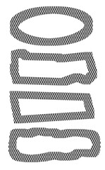 矢絣模様のフレーム素材