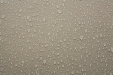 raindrops on the bonnet