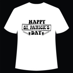 Happy St. Patrick's Day Shirt Print Template, Lucky Charms, Irish, everyone has a little luck Typography Design