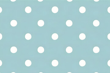 Baby blue pastel polka dot seamless pattern for fabric, wallpaper, texture, background, scrapbook, baby shower, nursery - obrazy, fototapety, plakaty