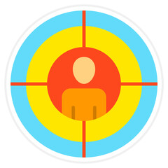 Target Sticker Icon