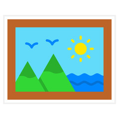 Painting Sticker Icon