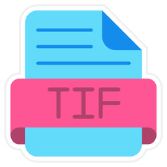 Tif Sticker Icon