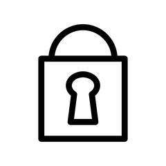 unlock icon or logo isolated sign symbol vector illustration - high quality black style vector icons
